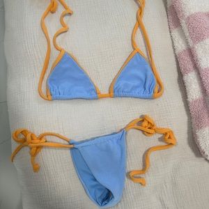 FRANKIES BIKINIS TIA TERRY CLOTH BIKINJ